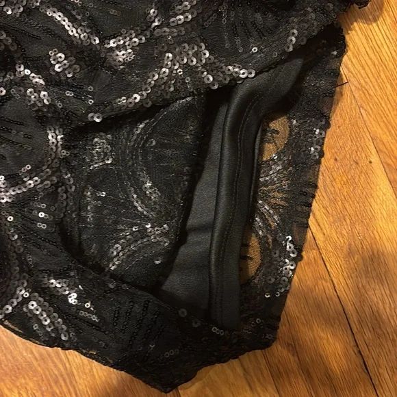 Living Doll Sequin Shorts - Picture 8 of 9